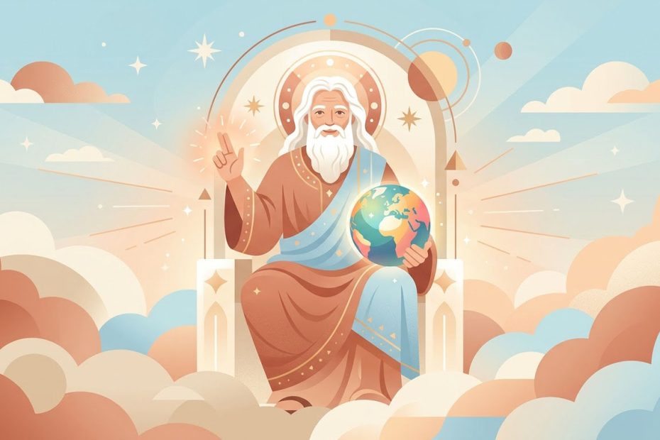 God the Father - Illustration prière catholique